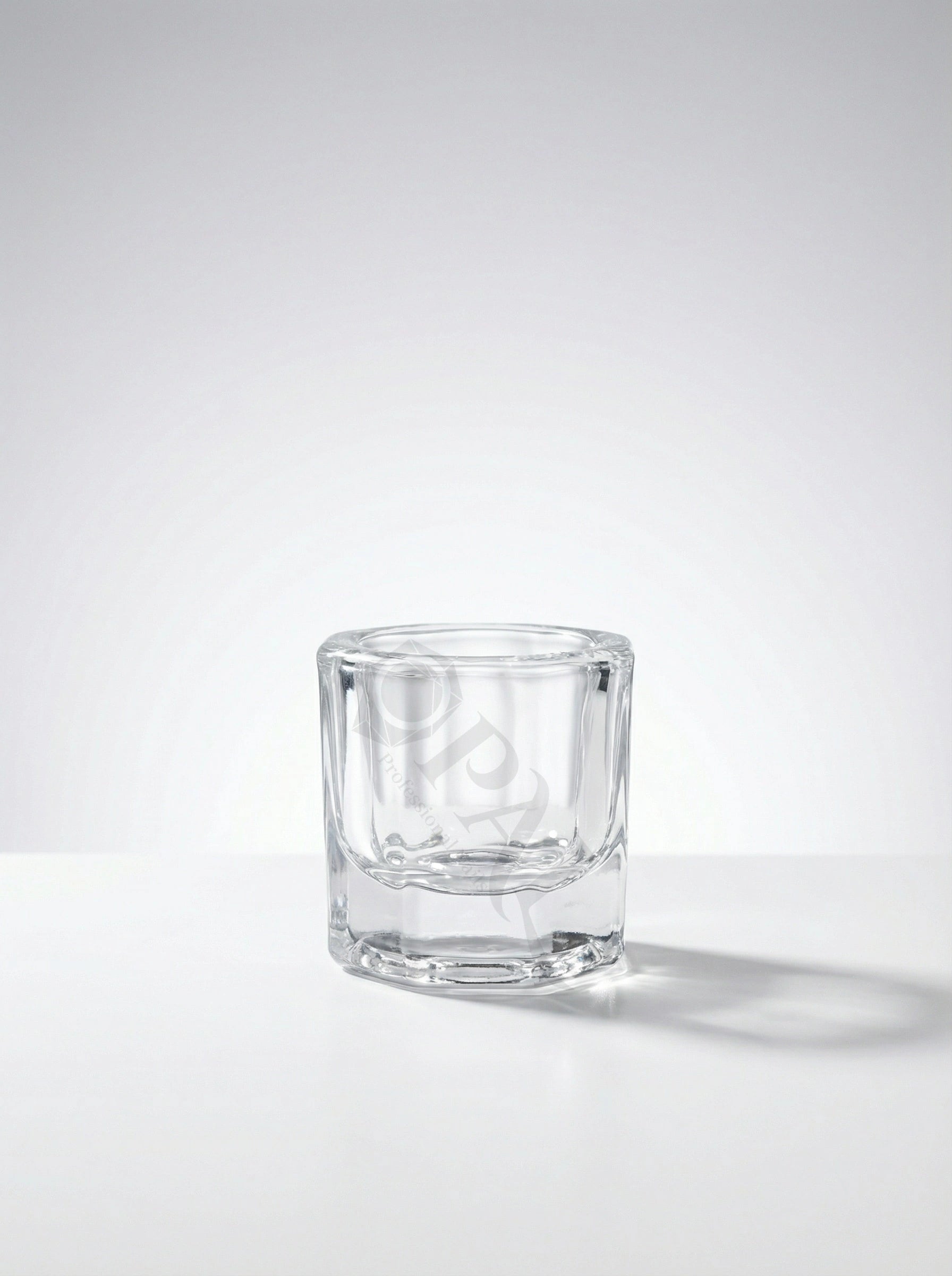 OPAL Professional glass dappen dish acrylic liquid holder for nail technicians